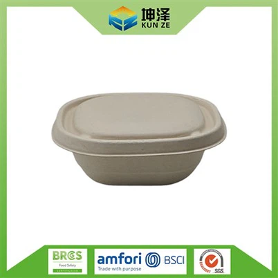 Engangsskål med låg